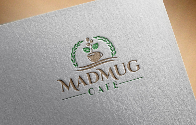 Logo Design by mojibur1993 for MadMug Cafe | Design #14559052