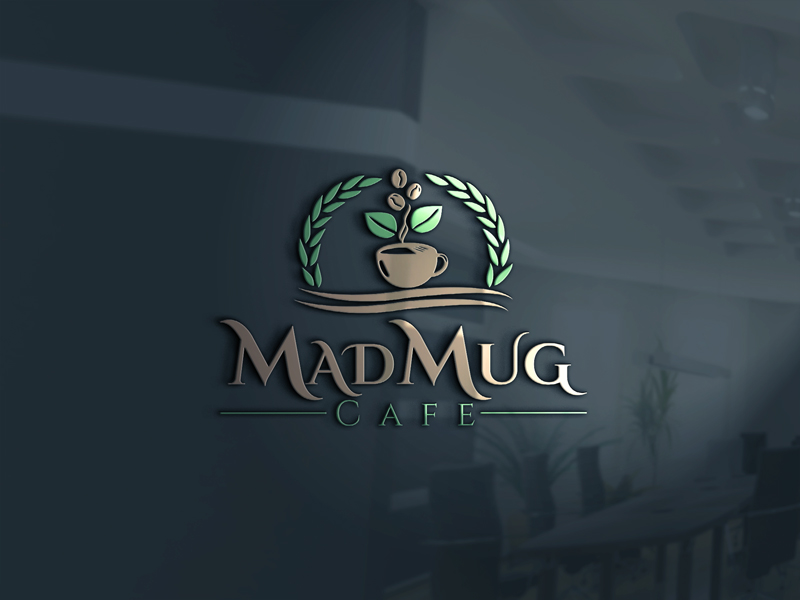 Logo Design by mojibur1993 for MadMug Cafe | Design #14562928