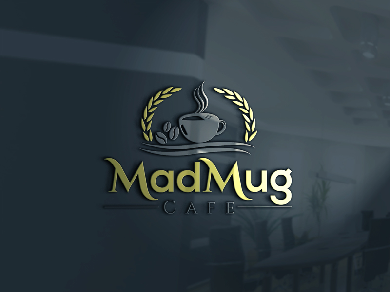 Logo Design by mojibur1993 for MadMug Cafe | Design #14597302
