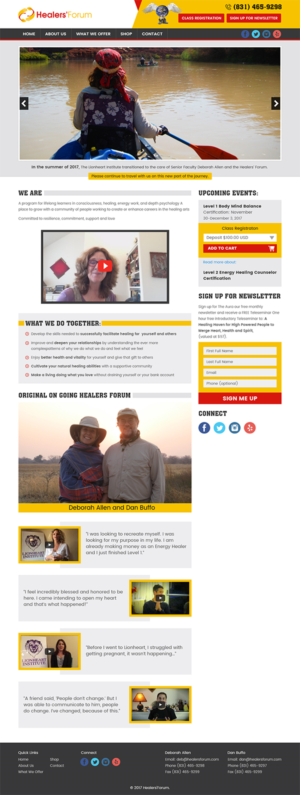 WordPress-Design von RupalTechno für Deborah Allen | Design: #14610121