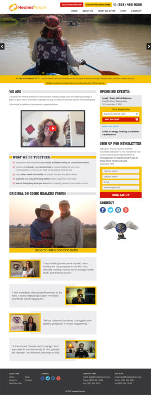 WordPress-Design von RupalTechno für Deborah Allen | Design: #14610290
