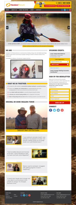 WordPress-Design von RupalTechno für Deborah Allen | Design: #14610581