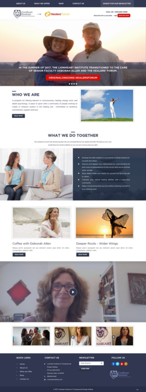 WordPress-Design von pb für Deborah Allen | Design: #14567155