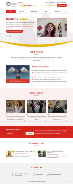 Wordpress Design by pb for Deborah Allen | Design: #14567164