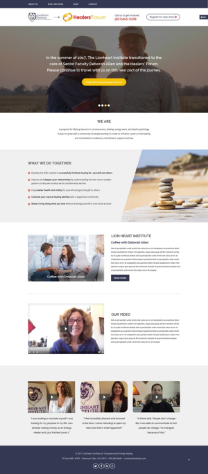Wordpress Design by pb for Deborah Allen | Design: #14567165