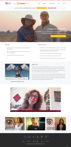 Wordpress Design by pb for Deborah Allen | Design: #14567166