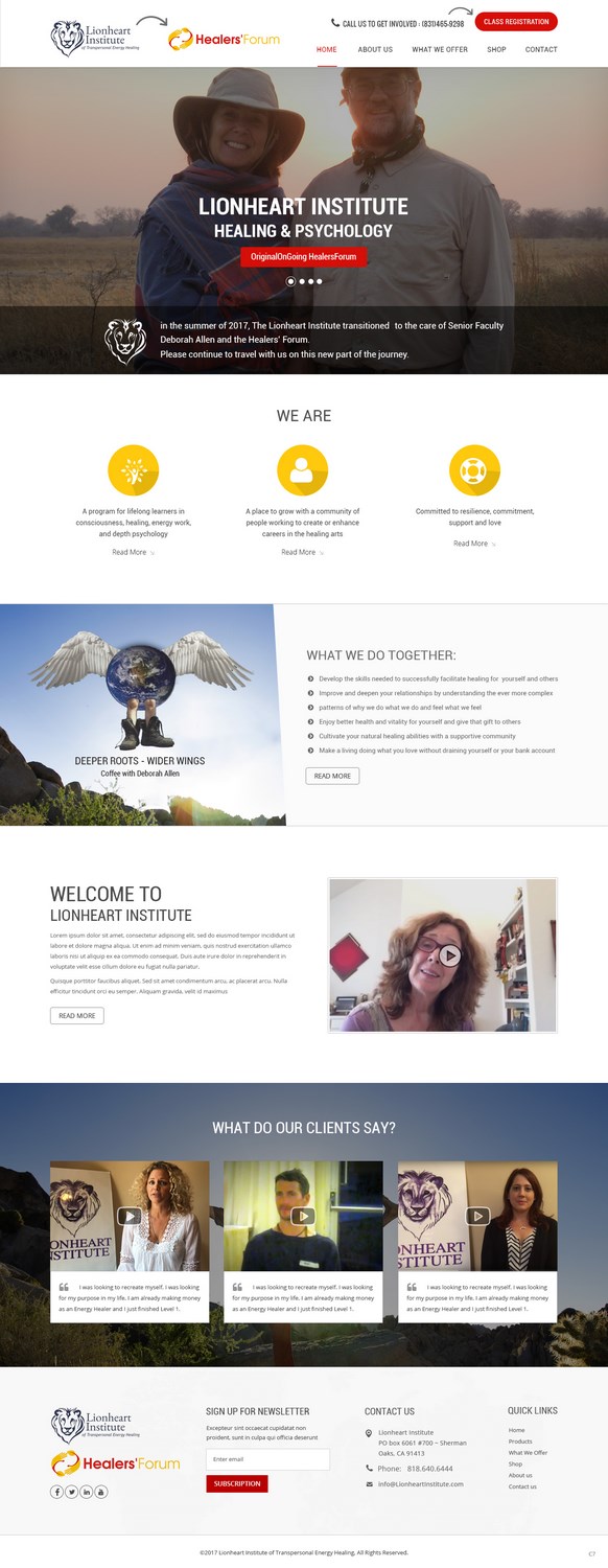 Wordpress Design by pb for Deborah Allen | Design #14567168