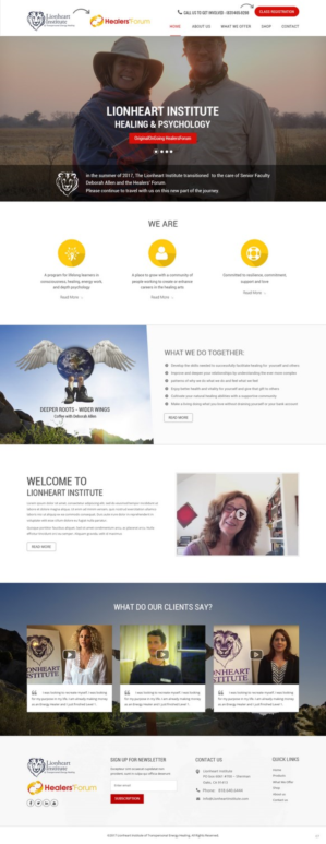 Wordpress Design by pb for Deborah Allen | Design: #14567168