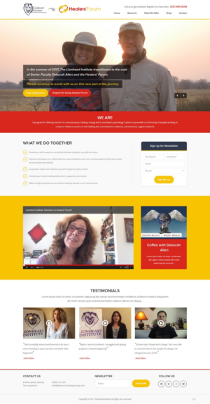 Wordpress Design by pb for Deborah Allen | Design: #14567186