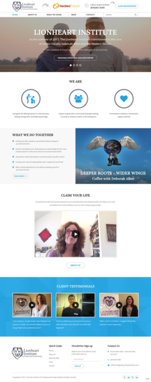 Wordpress Design by pb for Deborah Allen | Design: #14567190