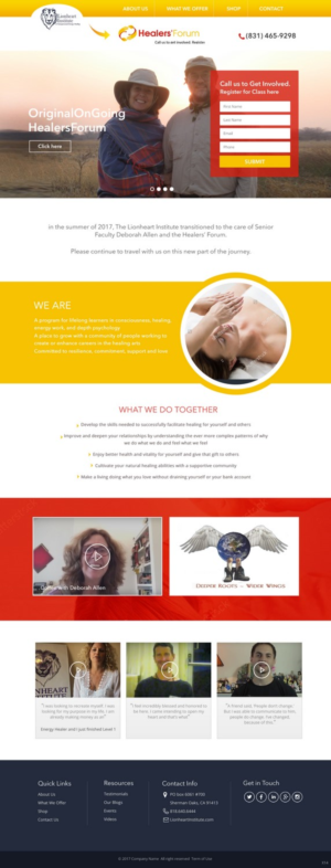 Wordpress Design by pb for Deborah Allen | Design: #14567192