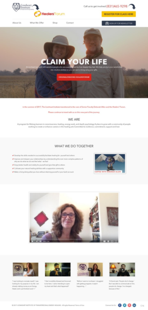 Wordpress Design by pb for Deborah Allen | Design: #14567193