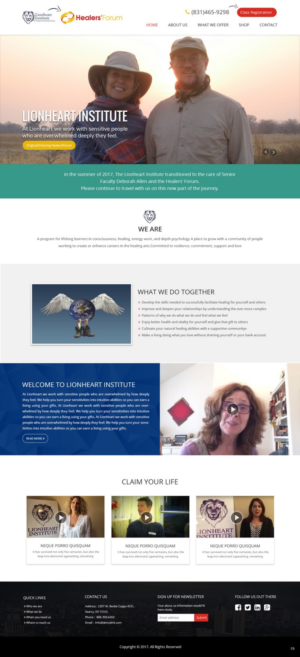 Wordpress Design by pb for Deborah Allen | Design: #14579817