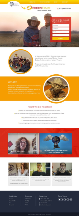 Wordpress Design by pb for Deborah Allen | Design: #14593798