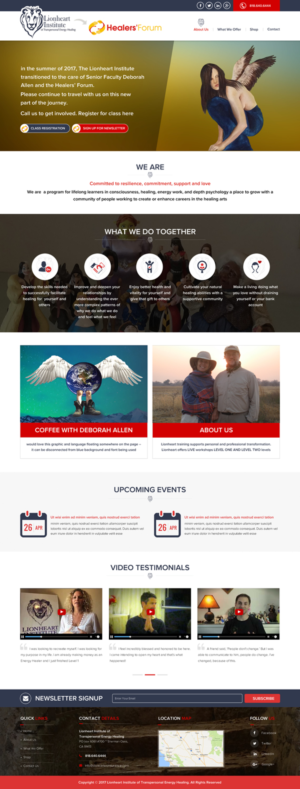 WordPress-Design von Sbss für Deborah Allen | Design: #14588899
