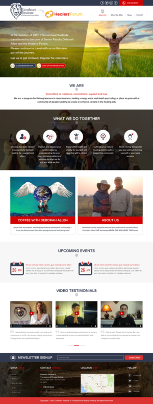 WordPress-Design von Sbss für Deborah Allen | Design: #14588901