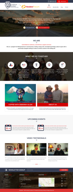 WordPress-Design von Sbss für Deborah Allen | Design: #14588902