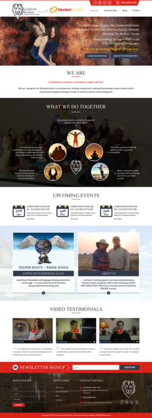 WordPress-Design von Sbss für Deborah Allen | Design: #14588910