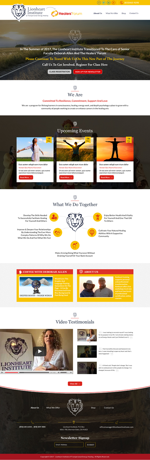 WordPress-Design von Sbss für Deborah Allen | Design #14590340