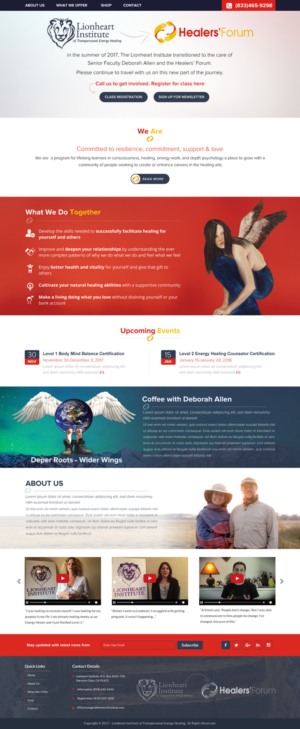 WordPress-Design von Sbss für Deborah Allen | Design: #14591915