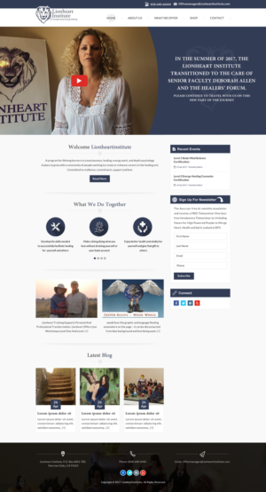 WordPress-Design von Sbss für Deborah Allen | Design: #14592488