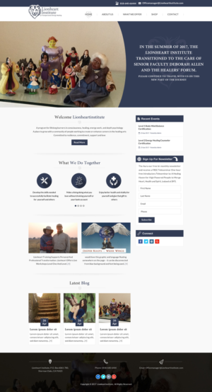 WordPress-Design von Sbss für Deborah Allen | Design: #14592489