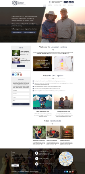 WordPress-Design von Sbss für Deborah Allen | Design: #14592491