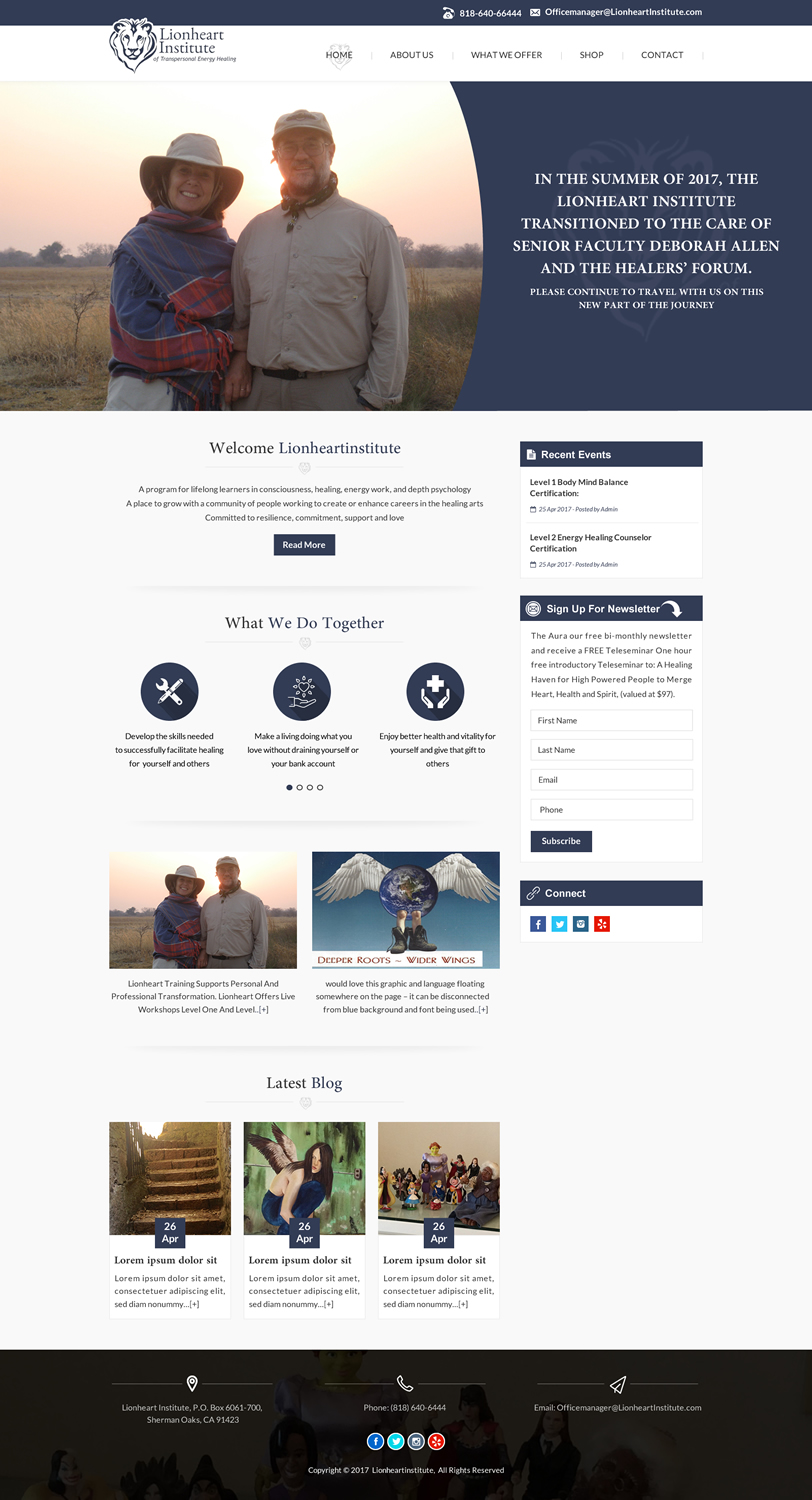 Design Wordpress par Sbss pour Deborah Allen | Design #14592493