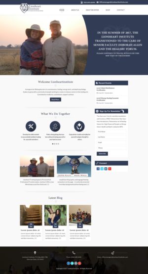 WordPress-Design von Sbss für Deborah Allen | Design: #14592493