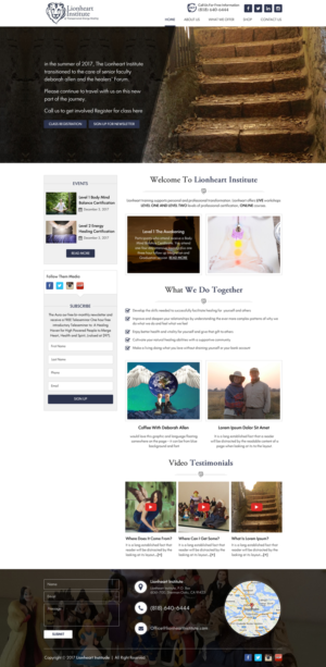 WordPress-Design von Sbss für Deborah Allen | Design: #14592495