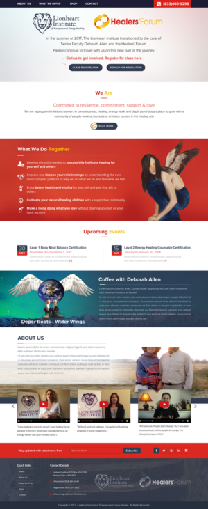 WordPress-Design von Sbss für Deborah Allen | Design: #14599363