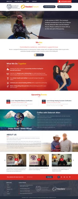 WordPress-Design von Sbss für Deborah Allen | Design: #14599364