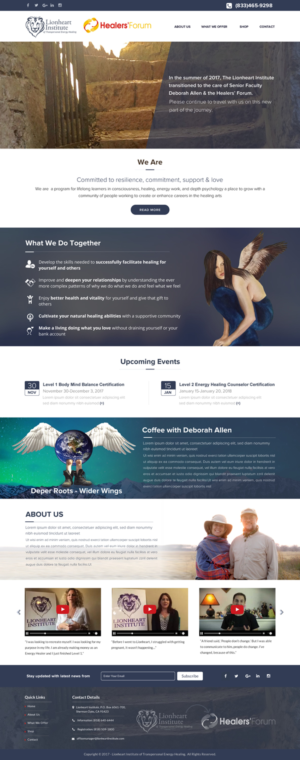 WordPress-Design von Sbss für Deborah Allen | Design: #14599366