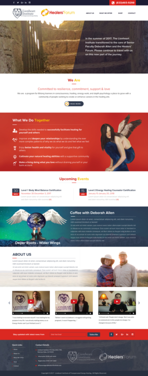 WordPress-Design von Sbss für Deborah Allen | Design: #14599367