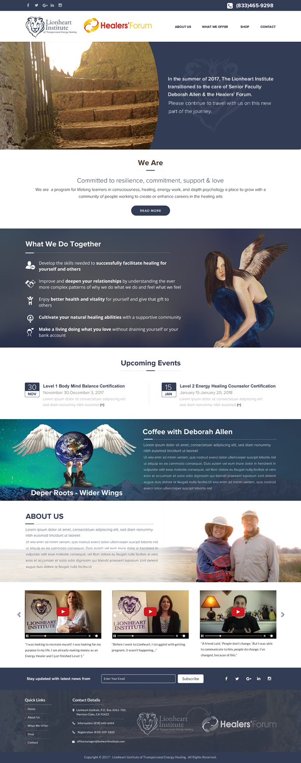 Design Wordpress par Sbss pour Deborah Allen | Design #14600453