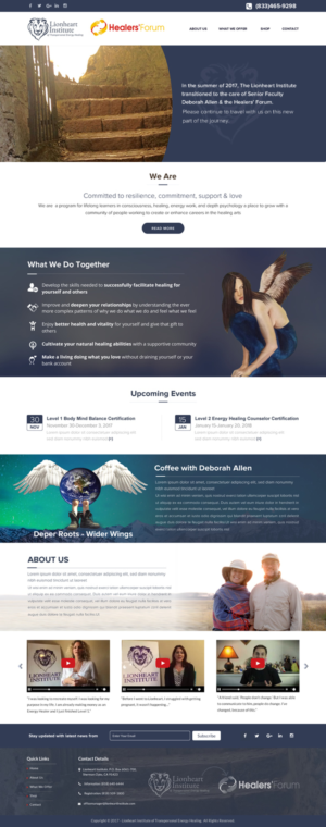 WordPress-Design von Sbss für Deborah Allen | Design: #14600453