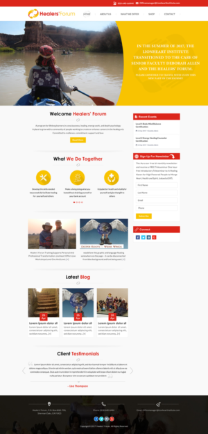WordPress-Design von Sbss für Deborah Allen | Design: #14600490