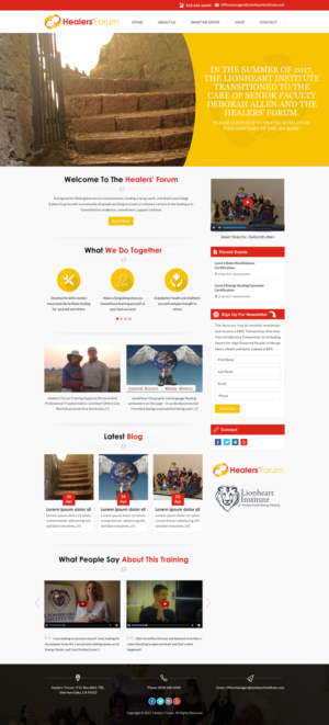 WordPress-Design von Sbss für Deborah Allen | Design: #14618208
