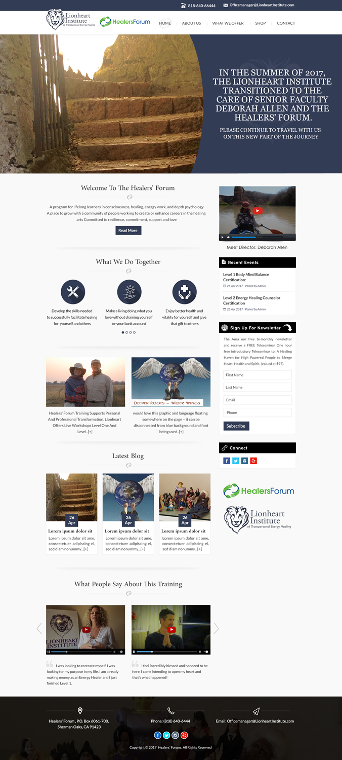 Design Wordpress par Sbss pour Deborah Allen | Design #14637717