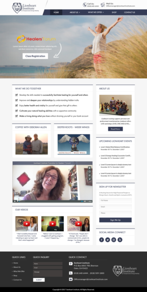 WordPress-Design von jdv für Deborah Allen | Design: #14595393