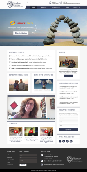 WordPress-Design von jdv für Deborah Allen | Design: #14595394