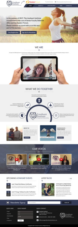 WordPress-Design von jdv für Deborah Allen | Design: #14595406