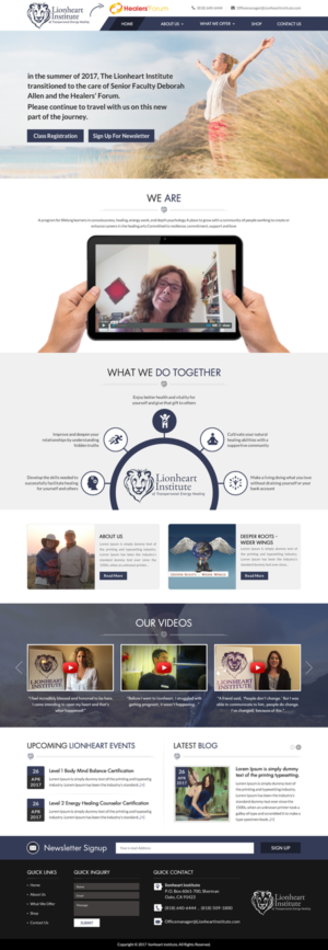 WordPress-Design von jdv für Deborah Allen | Design: #14595407
