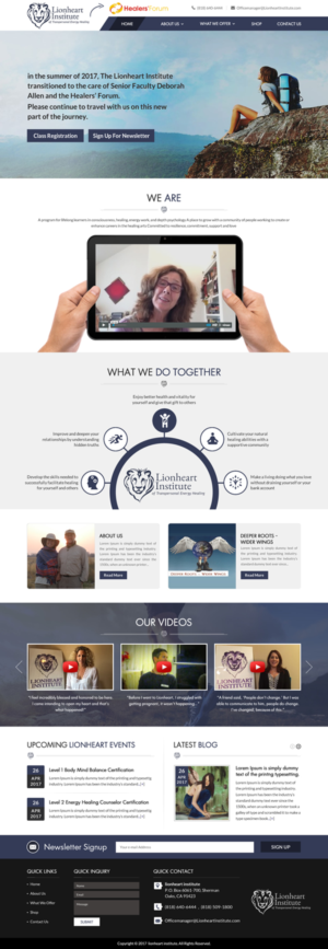 WordPress-Design von jdv für Deborah Allen | Design: #14595408