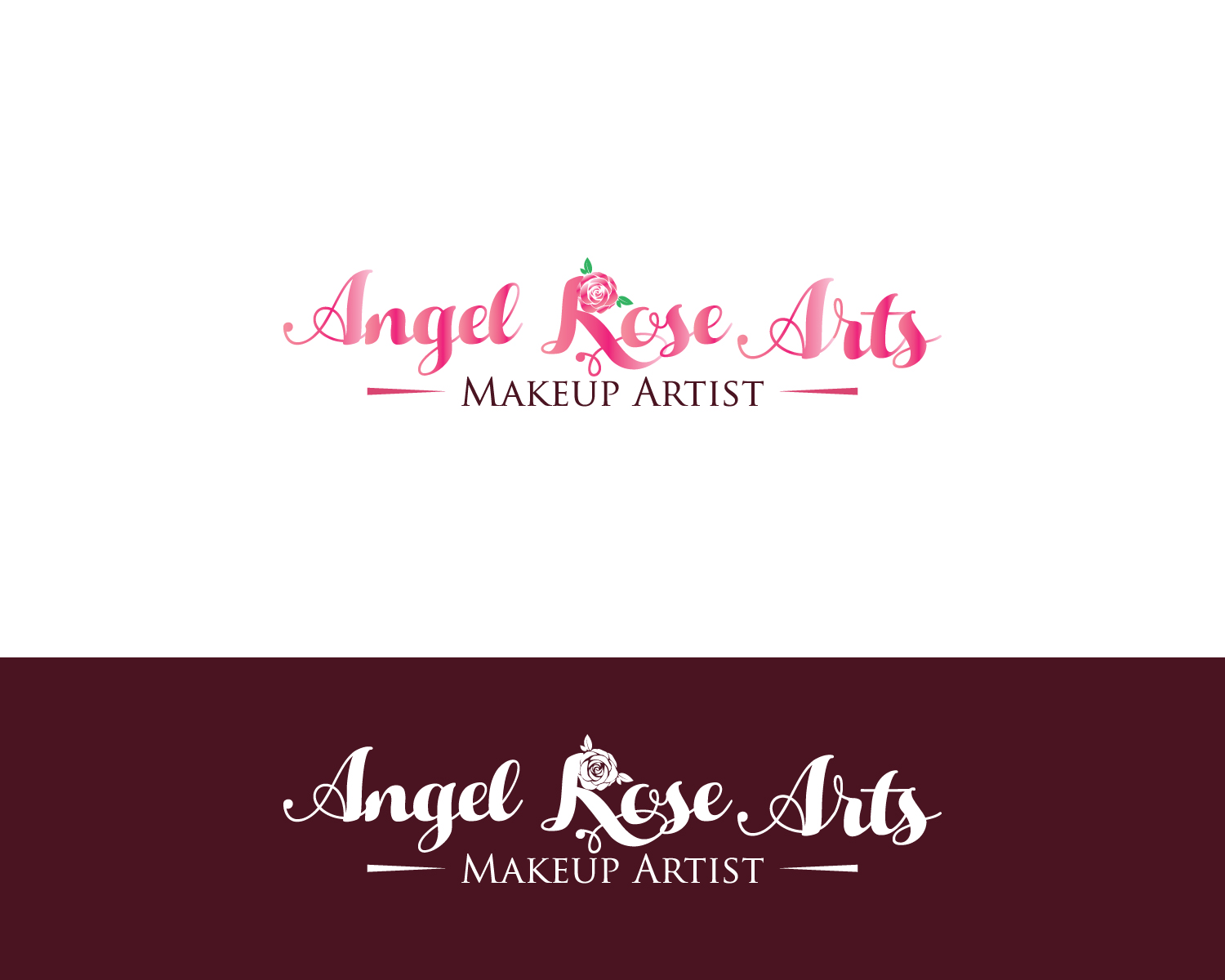 Logo Design by Zeeshan Ali for Angel Rose Arts | Design #14628435