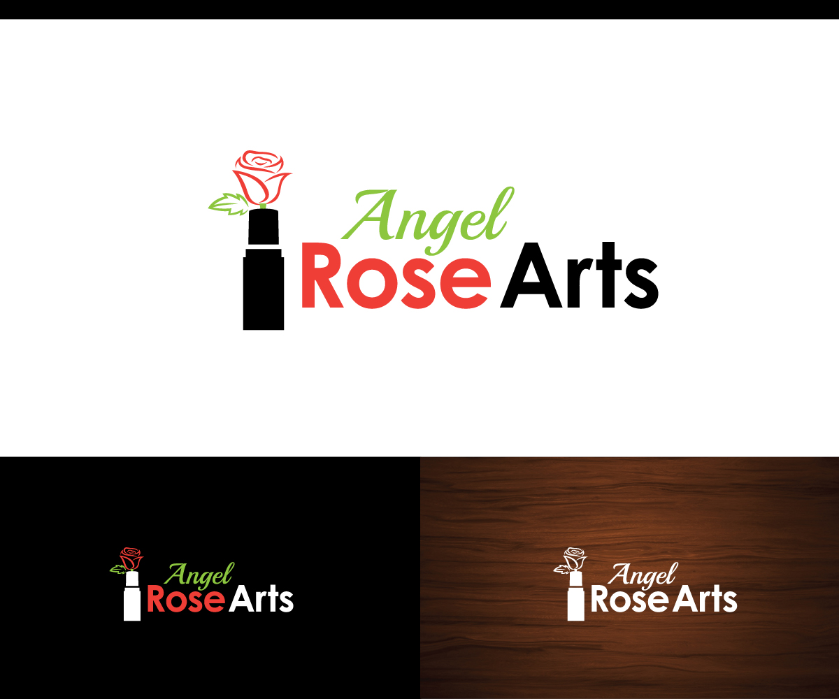 Logo Design by webeezine for Angel Rose Arts | Design #14577754