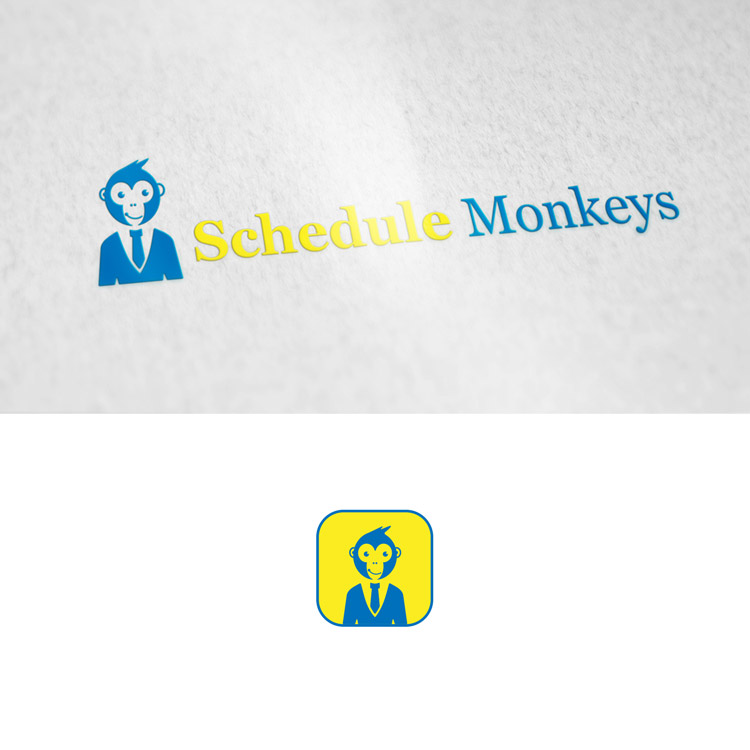 Logo Design by DesignDUO for Schedule Monkeys  | Design #14710465