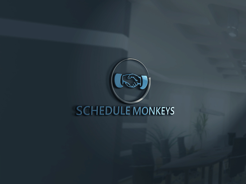 Logo Design by Top king  designer for Schedule Monkeys  | Design #14570373