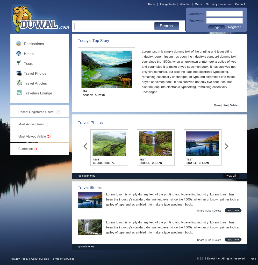 Web Design by pb for this project | Design #563371