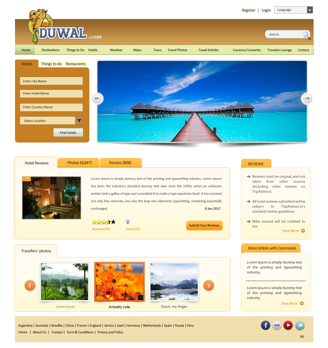 Web Design by pb for this project | Design #563374